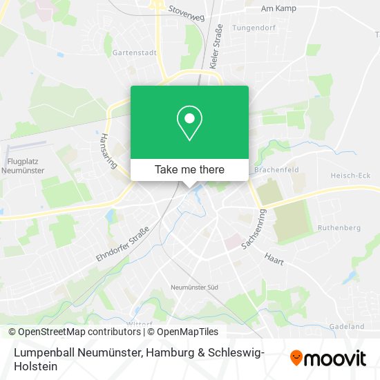 Lumpenball Neumünster map