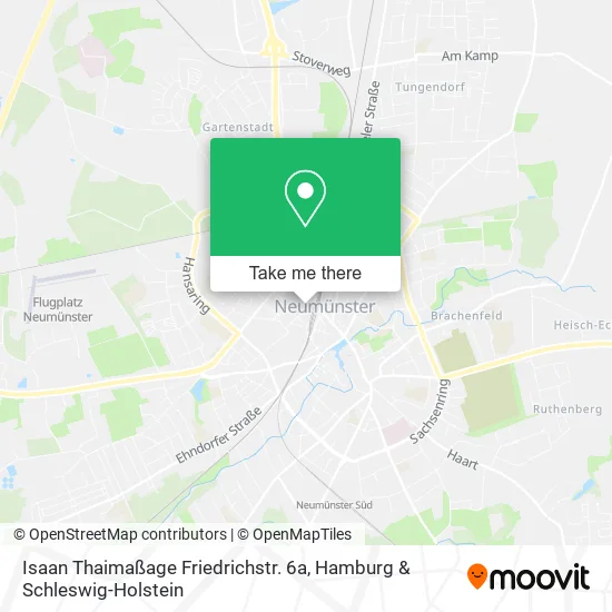 Карта Isaan Thaimaßage Friedrichstr. 6a