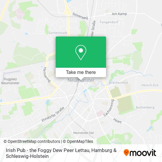 Irish Pub - the Foggy Dew Peer Lettau map