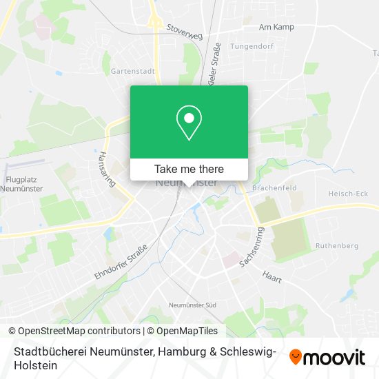 Stadtbücherei Neumünster map