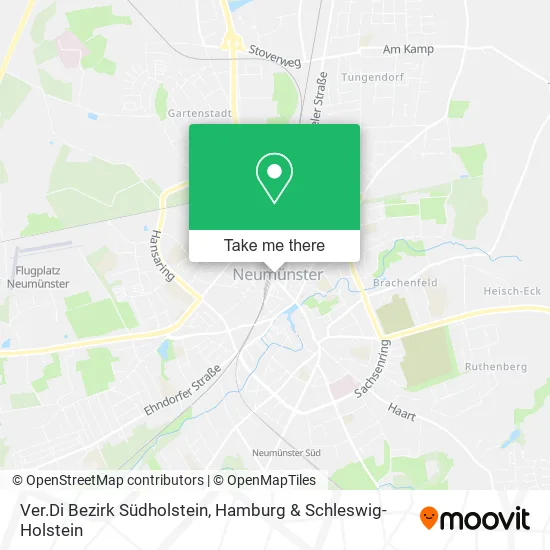 Ver.Di Bezirk Südholstein map