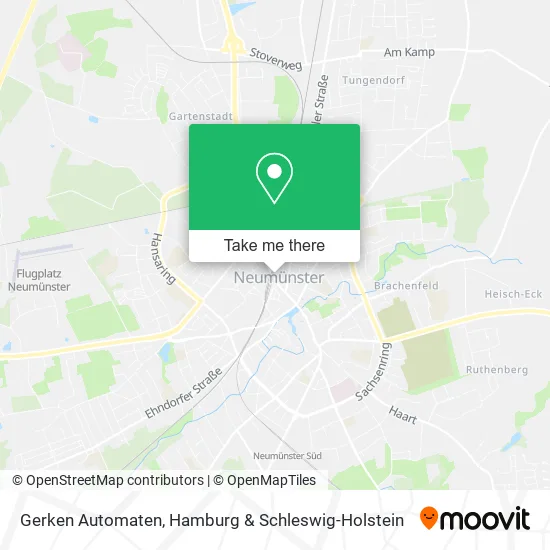 Карта Gerken Automaten