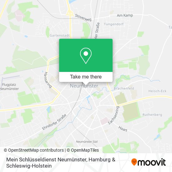 Mein Schlüsseldienst Neumünster map
