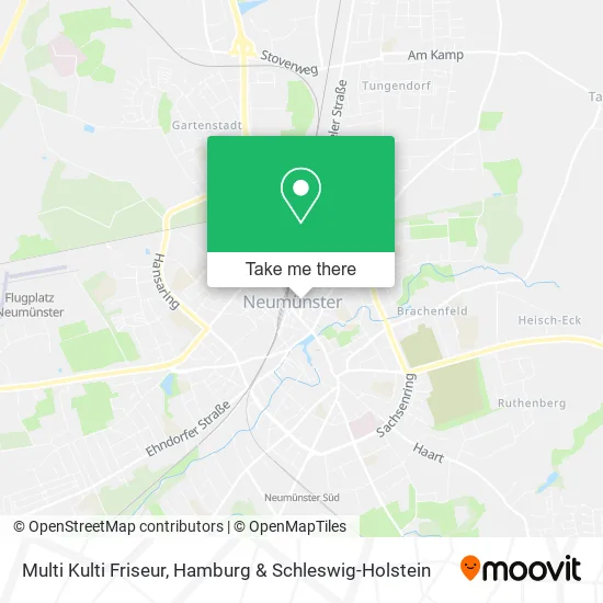 Карта Multi Kulti Friseur