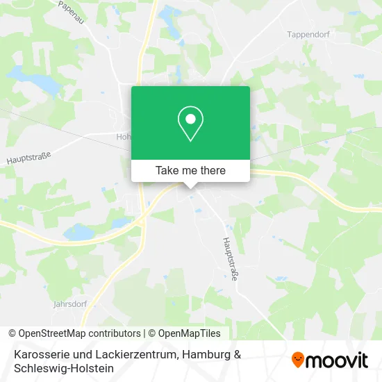 Карта Karosserie und Lackierzentrum