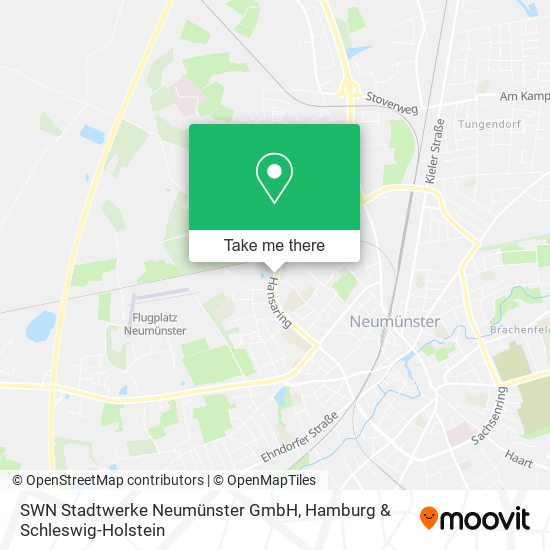 Карта SWN Stadtwerke Neumünster GmbH