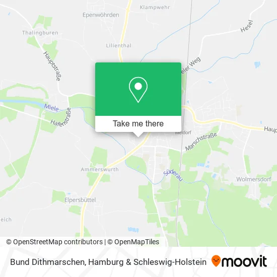 Карта Bund Dithmarschen