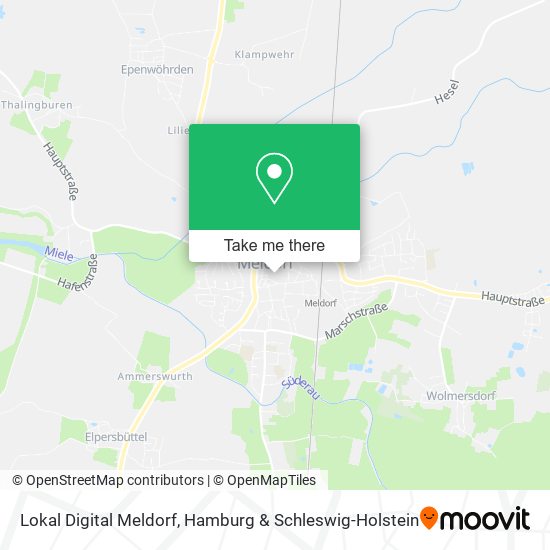 Lokal Digital Meldorf map