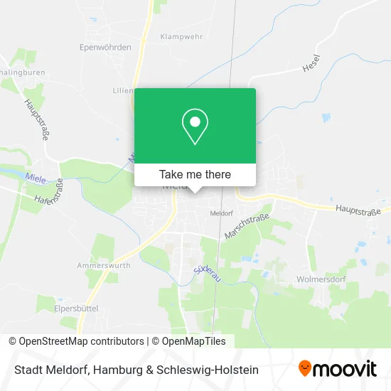 Карта Stadt Meldorf