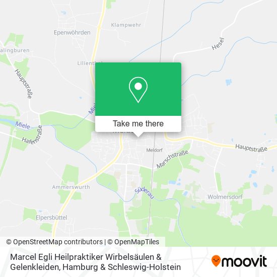Marcel Egli Heilpraktiker Wirbelsäulen & Gelenkleiden map