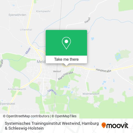 Systemisches Trainingsinstitut Westwind map