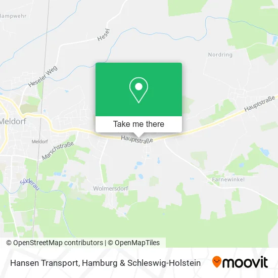 Карта Hansen Transport