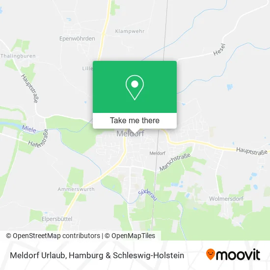 Meldorf Urlaub map