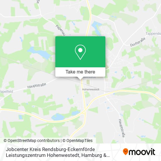 Jobcenter Kreis Rendsburg-Eckernförde Leistungszentrum Hohenwestedt map