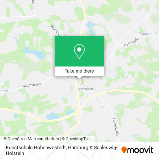 Kunstschule Hohenwestedt map