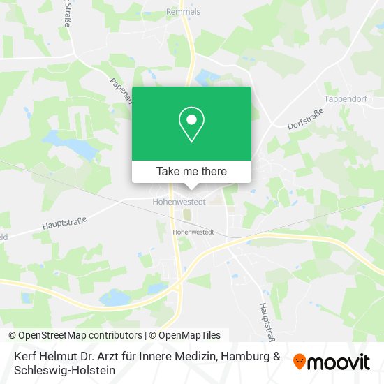 Kerf Helmut Dr. Arzt für Innere Medizin map