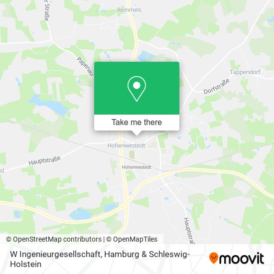 W Ingenieurgesellschaft map