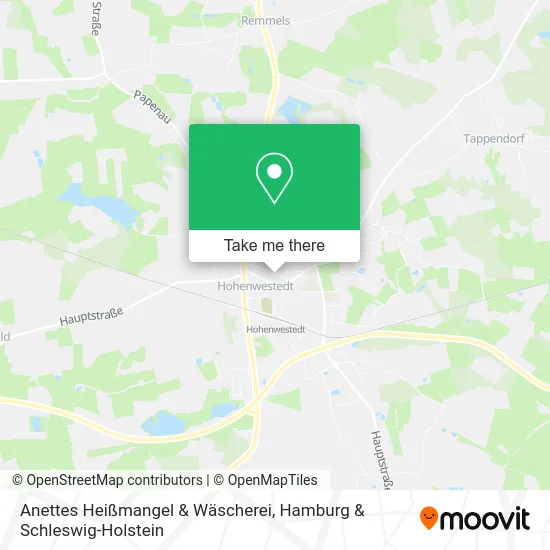 Карта Anettes Heißmangel & Wäscherei