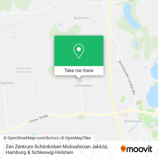 Карта Zen Zentrum Schönböken Mokushôzan Jakkôji