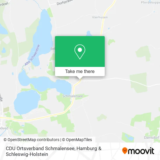 Карта CDU Ortsverband Schmalensee