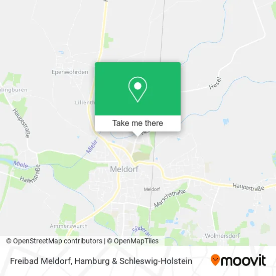 Карта Freibad Meldorf