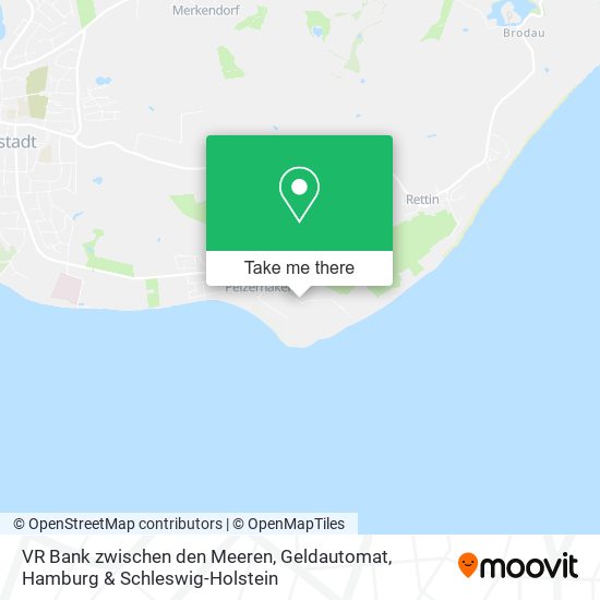 VR Bank zwischen den Meeren, Geldautomat map
