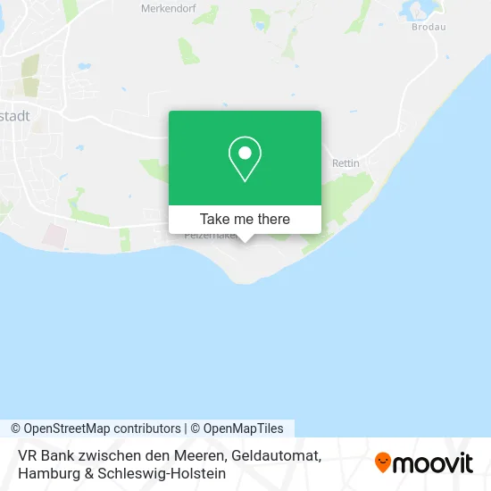 Карта VR Bank zwischen den Meeren, Geldautomat