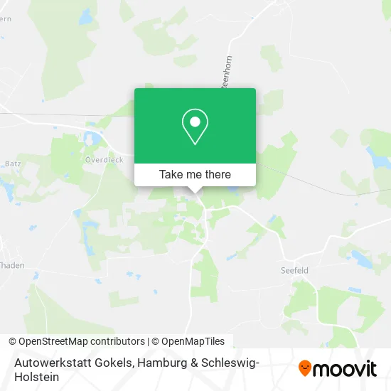 Карта Autowerkstatt Gokels