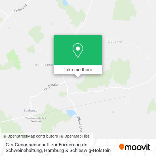 Gfs-Genossenschaft zur Förderung der Schweinehaltung map