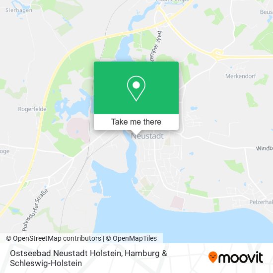 Ostseebad Neustadt Holstein map