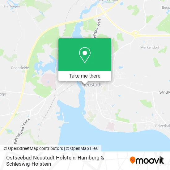 Карта Ostseebad Neustadt Holstein