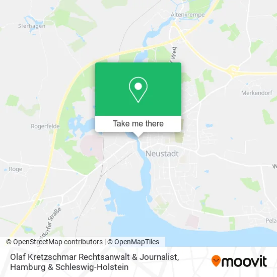 Olaf Kretzschmar Rechtsanwalt & Journalist map