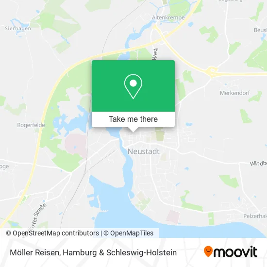 Карта Möller Reisen