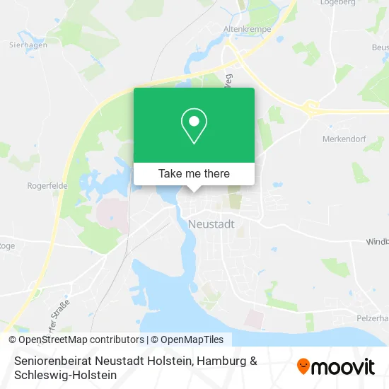 Карта Seniorenbeirat Neustadt Holstein