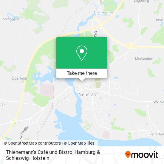 Thienemann's Café und Bistro map
