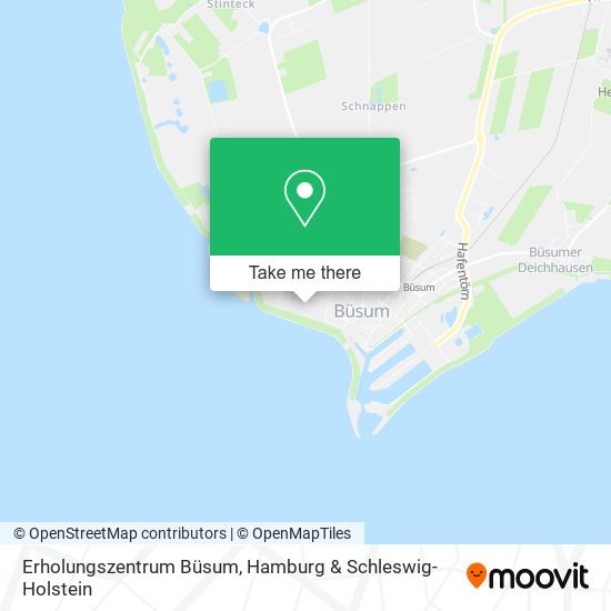 Erholungszentrum Büsum map