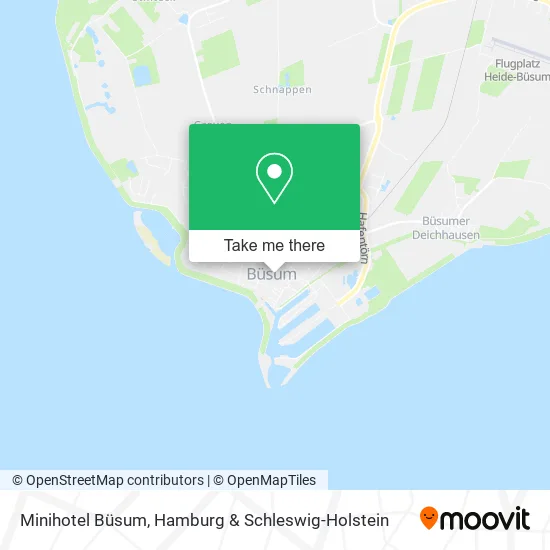 Карта Minihotel Büsum