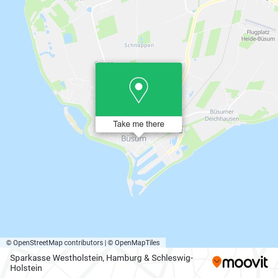 Sparkasse Westholstein map