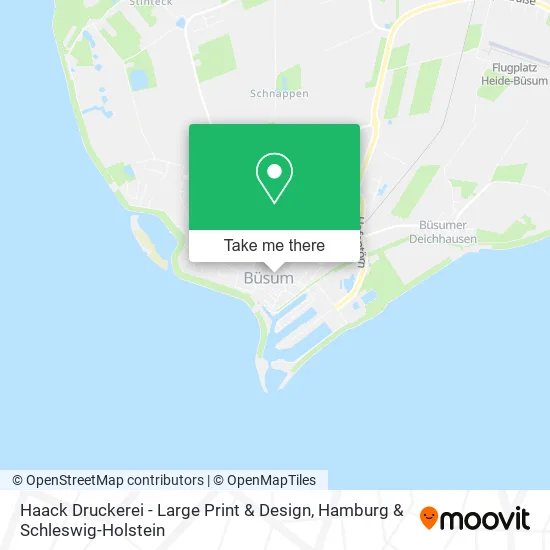 Карта Haack Druckerei - Large Print & Design