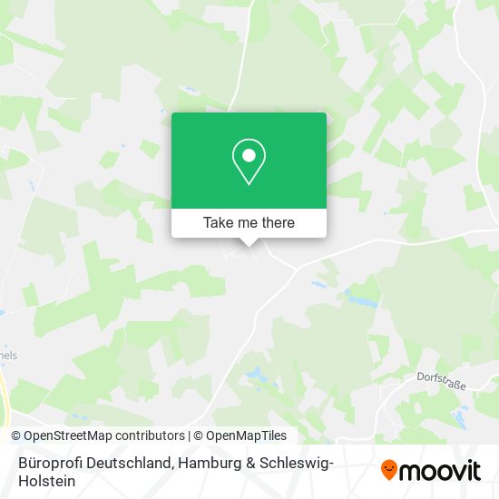 Büroprofi Deutschland map