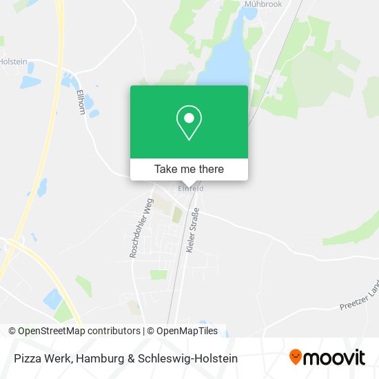 Pizza Werk map