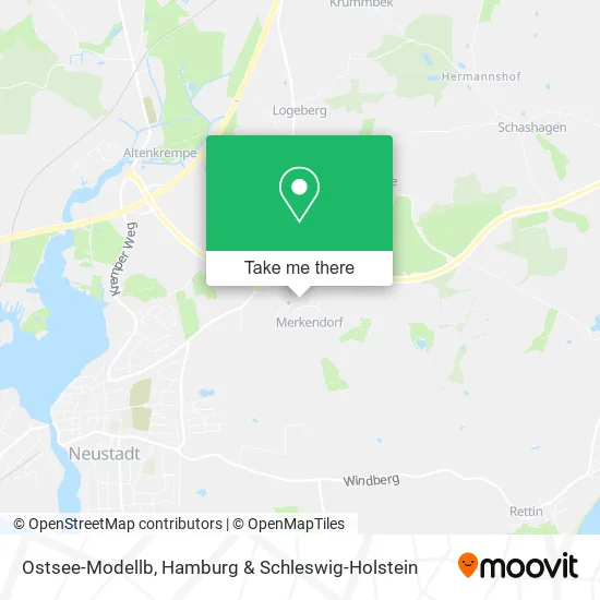 Карта Ostsee-Modellb