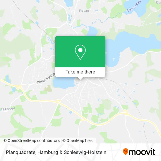 Карта Planquadrate