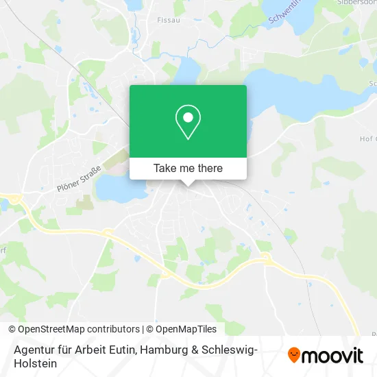 Карта Agentur für Arbeit Eutin
