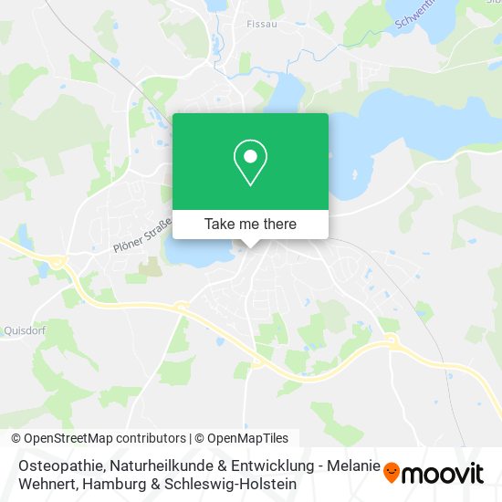 Osteopathie, Naturheilkunde & Entwicklung - Melanie Wehnert map