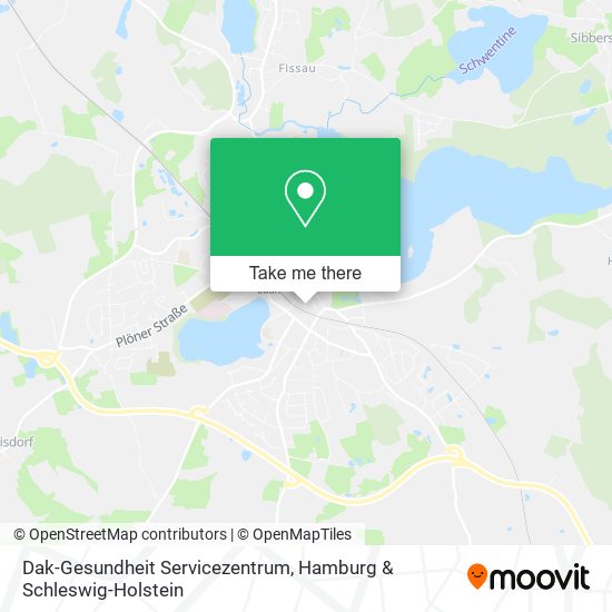 Dak-Gesundheit Servicezentrum map