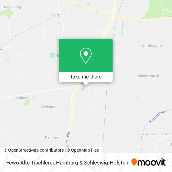 Карта Fewo Alte Tischlerei