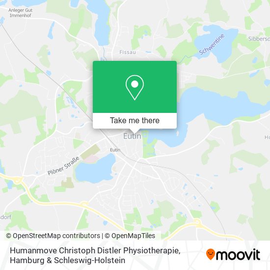 Карта Humanmove Christoph Distler Physiotherapie