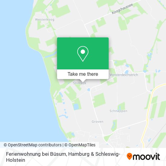 Ferienwohnung bei Büsum map