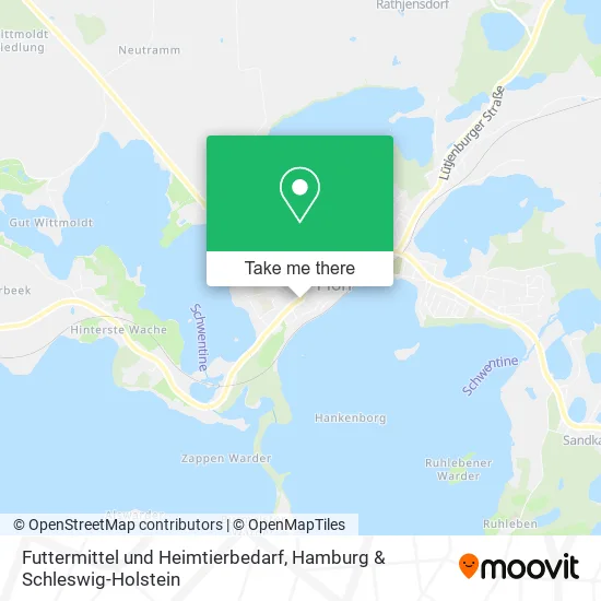 Карта Futtermittel und Heimtierbedarf